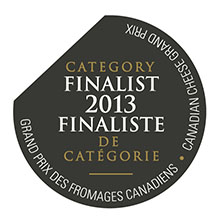 Finaliste 2013 de catégorie
Catégorie des fromages non affinés
Grand Prix des fromages canadiens des Producteurs laitiers du Canada